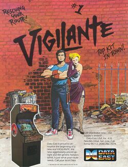 Box artwork for Vigilante.
