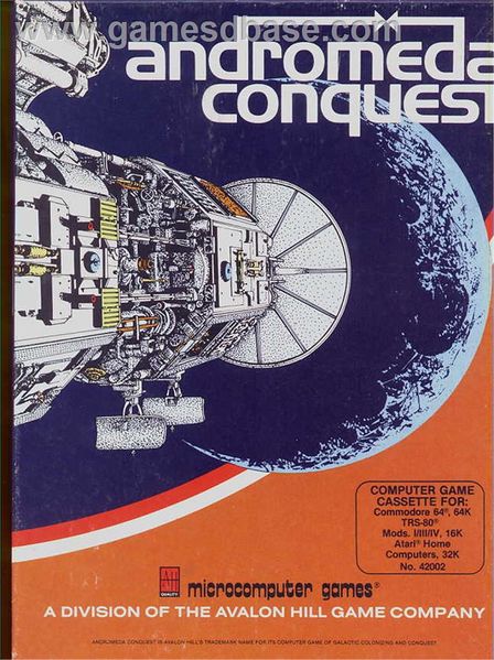File:Andromeda Conquest Commodore64 box.jpg