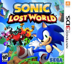 Box artwork for Sonic Lost World (Nintendo 3DS).