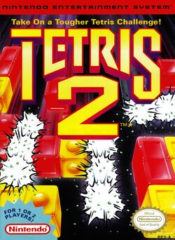 Box artwork for Tetris 2.