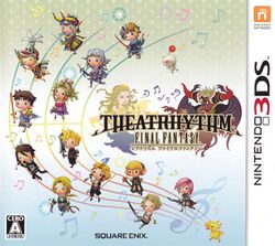 Box artwork for Theatrhythm Final Fantasy.