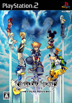 Box artwork for Kingdom Hearts II Final Mix+.