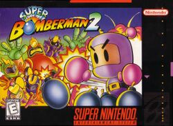 Box artwork for Super Bomberman 2.