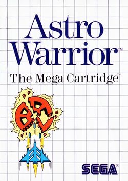 Box artwork for Astro Warrior.