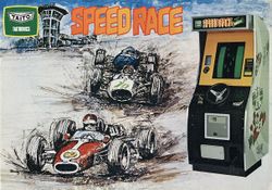Box artwork for Speed Race.