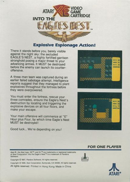 File:Into the Eagle's Nest Atari XE box back.jpg
