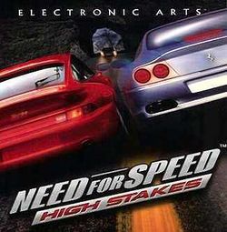 Box artwork for Need for Speed: High Stakes (2020).