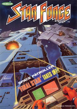 Box artwork for Star Force.