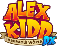 Alex Kidd in Miracle World DX logo