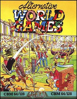 Box artwork for Alternative World Games.