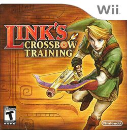 Box artwork for Link's Crossbow Training.