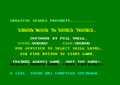 Amstrad CPC title screen