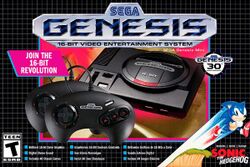 Box artwork for Sega Genesis Mini.