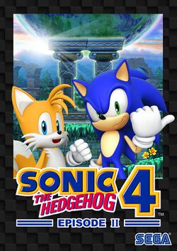 Box artwork for Sonic the Hedgehog 4: Episode II.