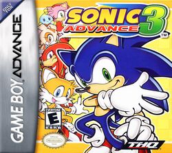 Box artwork for Sonic Advance 3.