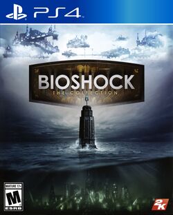 Box artwork for BioShock: The Collection.