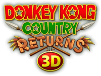 Donkey Kong Country Returns 3D logo