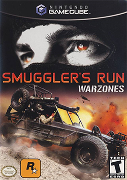 Box artwork for Smuggler's Run: Warzones.