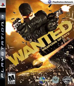 Box artwork for Wanted: Weapons of Fate.