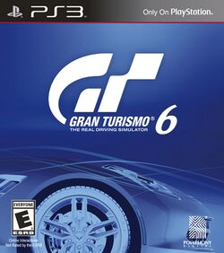 Box artwork for Gran Turismo 6.