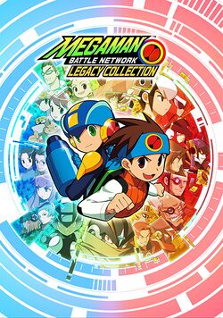 Box artwork for Mega Man Battle Network Legacy Collection.