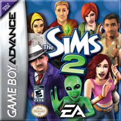 Box artwork for The Sims 2.