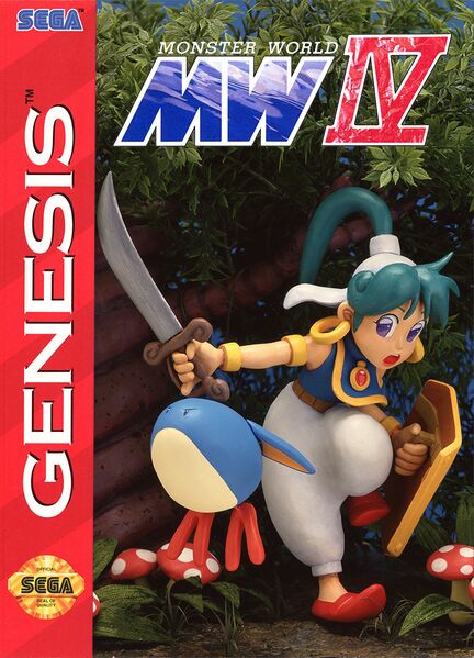 File:Monster World IV Genesis box.jpg