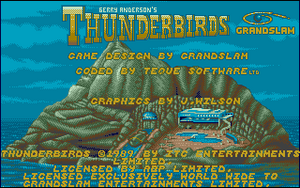 Thunderbirds (1988) title screen (Commodore Amiga).png