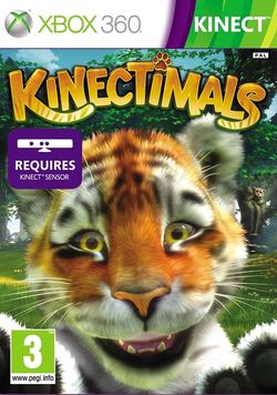 Box artwork for Kinectimals.