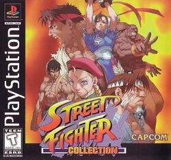 Box artwork for Street Fighter Collection.