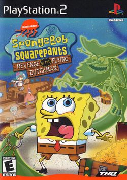 Box artwork for SpongeBob SquarePants: Revenge of the Flying Dutchman.