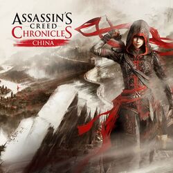 Box artwork for Assassin's Creed Chronicles: China.