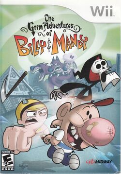 Box artwork for The Grim Adventures of Billy & Mandy.