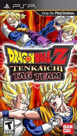 Box artwork for Dragon Ball Z: Tenkaichi Tag Team.