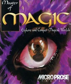 Box artwork for Master of Magic.