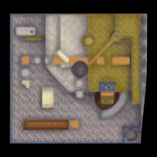File:SM64 Wet-Dry World Outside Blank Map.png
