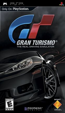 Box artwork for Gran Turismo.
