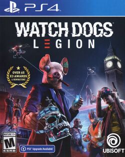 Box artwork for Watch Dogs: Legion.