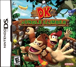 Box artwork for DK: Jungle Climber.