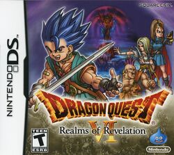 Box artwork for Dragon Quest VI: Realms of Revelation.