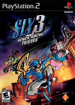 Box artwork for Sly 3: Honor Among Thieves.