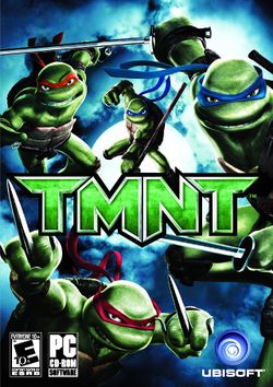Box artwork for TMNT: Teenage Mutant Ninja Turtles.