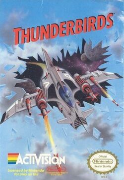 Box artwork for Thunderbirds.