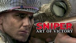 Box artwork for Sniper: Art of Victory.