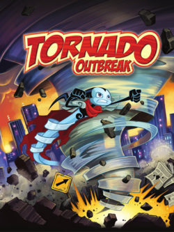 Box artwork for Tornado Outbreak.
