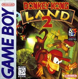 Box artwork for Donkey Kong Land 2.