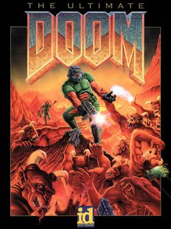 Box artwork for Doom.