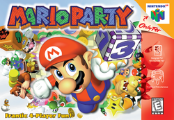 Box artwork for Mario Party.