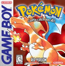 Box artwork for Pokémon Red and Blue.