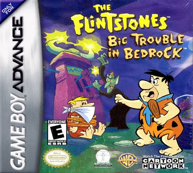 File:The Flintstones Big Trouble in Bedrock Alternate Box Art.jpg